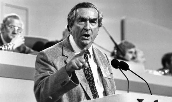 Denis Healey - Bilderberg Founder and Steering Committee Member for 30 years.