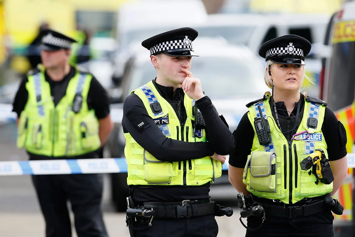 Police Mason Checkerboard