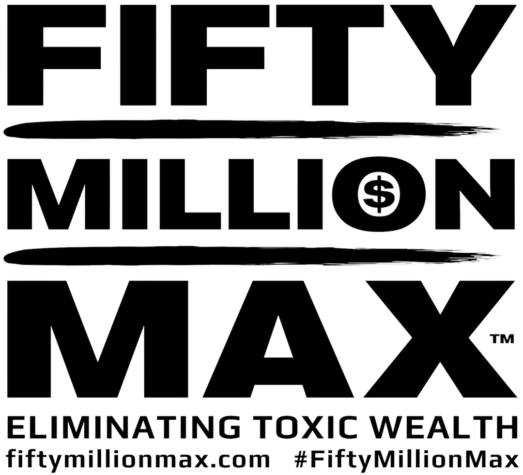 Fifty Million Max™ Black Square Logo