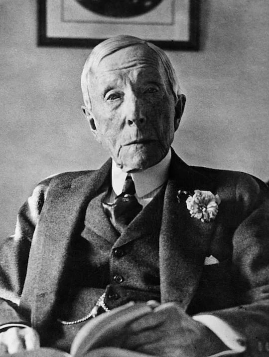 John D. Rockefeller John D. Rockefeller, 1839 - 1937, corporate monopolist, eugenicist, champion of the NWO and leading member of the parasitic elite.