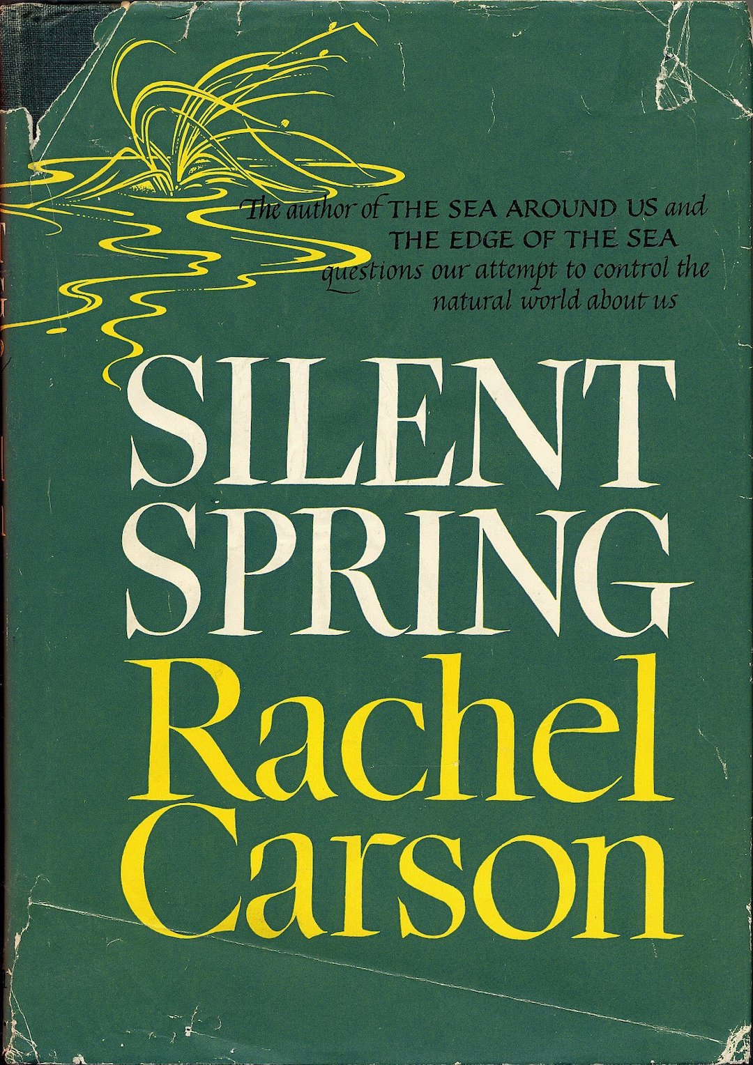 Silent Spring by Rachel Carson (1962) front cover.